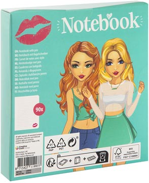 besties carnet notes et stylo