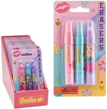 besties rouge levres gommes 3x
