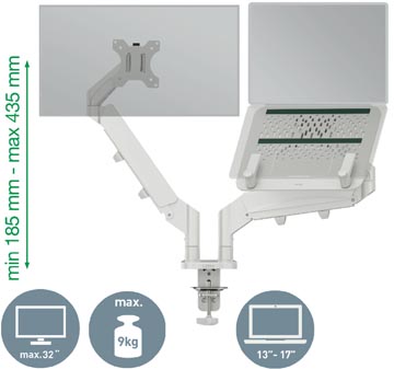 ergo bras ecran+laptop grs cl