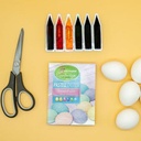 peinture oeufs 6x5ml pastel