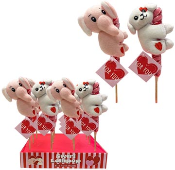 lollyswirl sucette peluche 50g