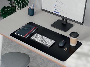 leitz tapis bureau 80x40cm nr