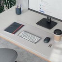 leitz tapis bureau 80x40cm grs