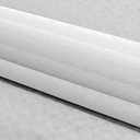 papier damasse 1x10m blanc