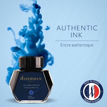 FLES INKT WATERMAN BLAUW