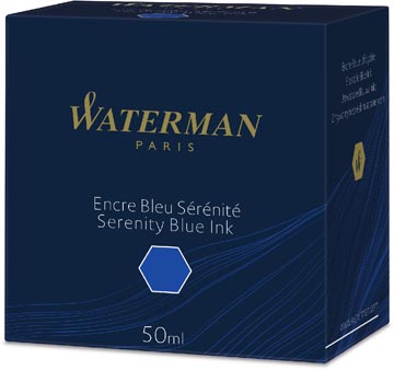 FLES INKT WATERMAN BLAUW