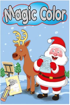bloc magique noel a5 32 pages