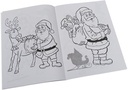 livre coloriage autocol noel