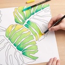 glitter brushpen e1340 melon