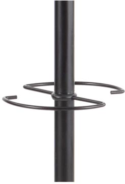 portemanteau 5 pateres noir