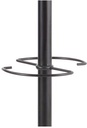 portemanteau 5 pateres noir