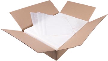 OFFICE products documenthouder 155 x 235 mm, zelfklevend, transparant, doos van 500 stuks