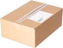 OFFICE products documenthouder 155 x 235 mm, zelfklevend, transparant, doos van 500 stuks