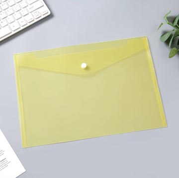 pochette documents a5 jaune
