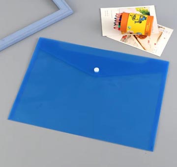 Documentenmap, A5, ft 240 x 161 mm, blauw