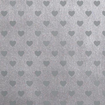 pap cadeau 70cmx1,5m coeur ass