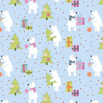 pap cadeau 70cmx2m noel bambin