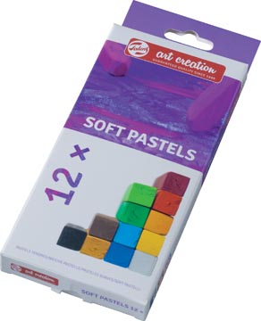 TAC SOFTPASTELS ASS DS 12X