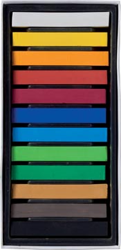 TAC SOFTPASTELS ASS DS 12X