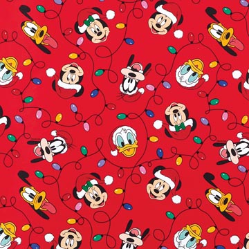 pap cadeau 70cmx2m noel disney