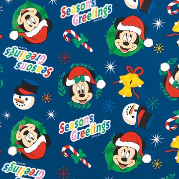 pap cadeau 70cmx2m noel disney