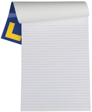 GALLERY SCHRIJFBLOK, ft A4, GELIJND, BLOK VAN 100 VELLEN