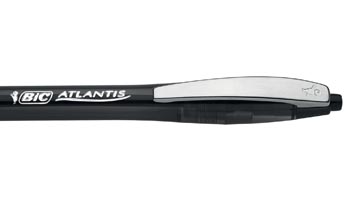 BP ATLANTIS M METAL CLIP ZWART