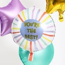 ballon alu 45cm youre the best