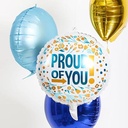 ballon alu 45cm proud