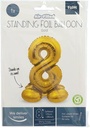 ballon alu 72cm or 8