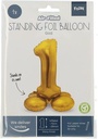 ballon alu 72cm or 1