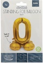 ballon alu 72cm or 0