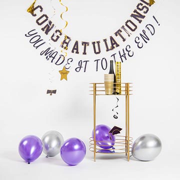 guirl lettres 2x1,5m congrats