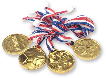 medaille 6 pieces