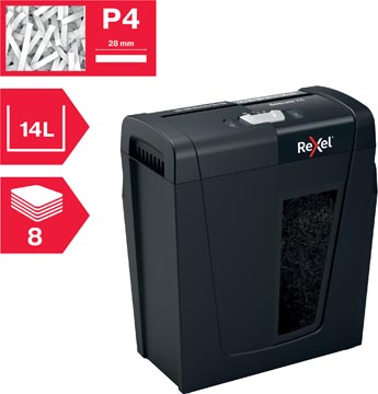 rexel secure destruct x8