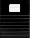 basic cahier a5 40p l noir 8+2