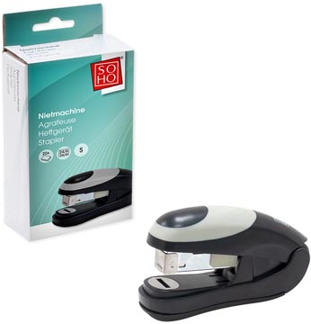 soho agrafeuse hs 20f noir