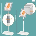 nobo info stand prem+ ferme a4