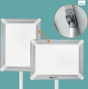 nobo info stand prem+ ferme a4