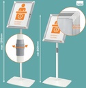 nobo info stand prem+ ferme a3