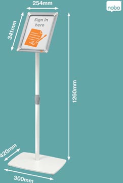 nobo info stand prem+ a4