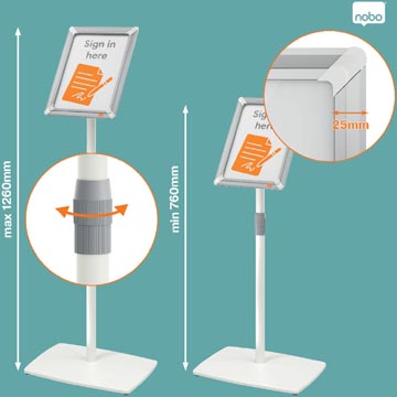 nobo info stand prem+ a4