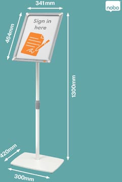 nobo info stand prem+ a3