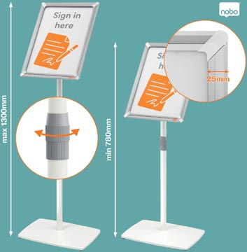 nobo info stand prem+ a3