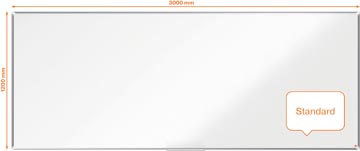 nobo prem plus acier 300x120