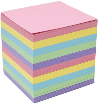 soho cube memo rech 9x9 coul