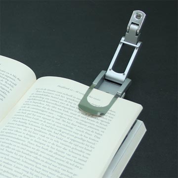 lampe de lecture led argent