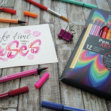 stabilo pen 68 arty x12 ass