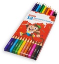 creakit crayons couleurs bt12