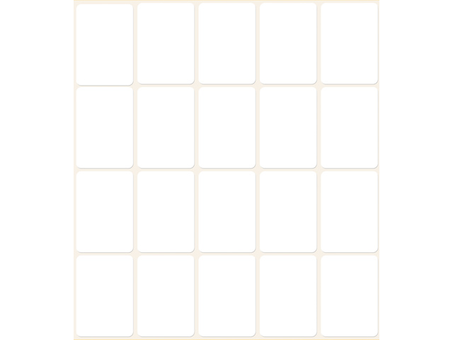 ZWECK ETIKETTEN (32X23MM, -)